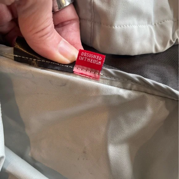 Hawke & Co. Packable Hooded‎ Windbreaker Jacket – Gray – Men’s Large - Picture 16 of 16